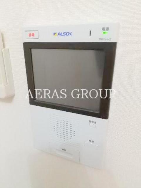 セキュリティ　モニター付きインターホン