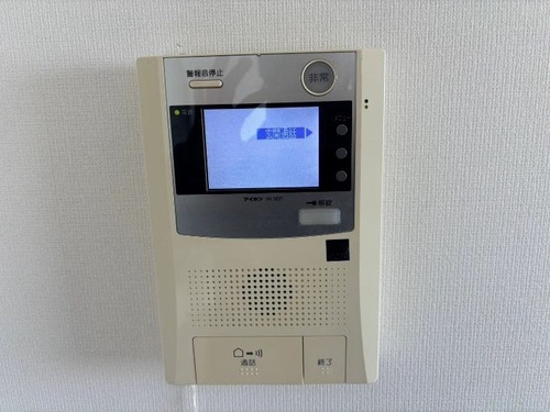 セキュリティ　TVモニター付きインターホン