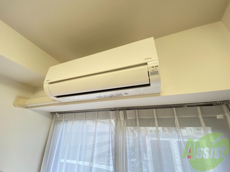 その他設備　エアコンが付いているので夏も冬も快適ですね～