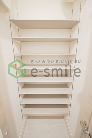 玄関　ゆったりとした玄関です