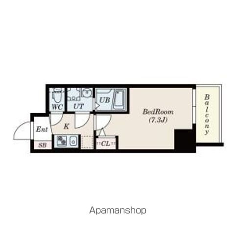 SーRESIDENCE新大阪WESTの間取り写真