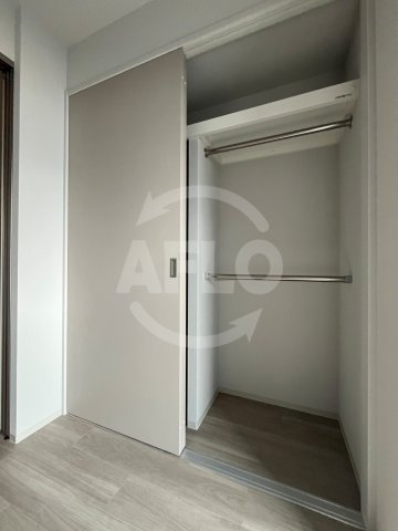 収納　アーバネックス谷町四丁目　クローゼット