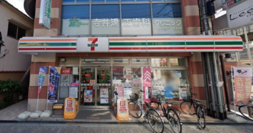 コンビニ　セブンイレブン 大阪瑞光1丁目店（コンビニ）まで151m