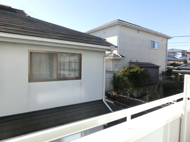 眺望　2階から見た景色です♪