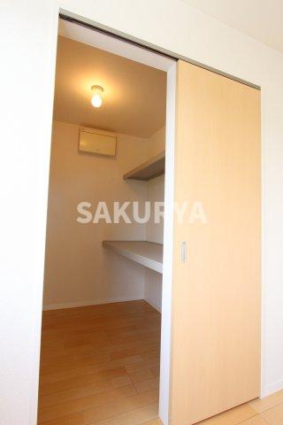 収納　現況と異なる場合があります。