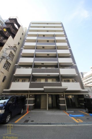 建物外観　南堀江アパートメント　グランデ
