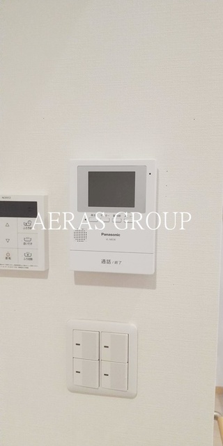 セキュリティ　モニター付きインターホン