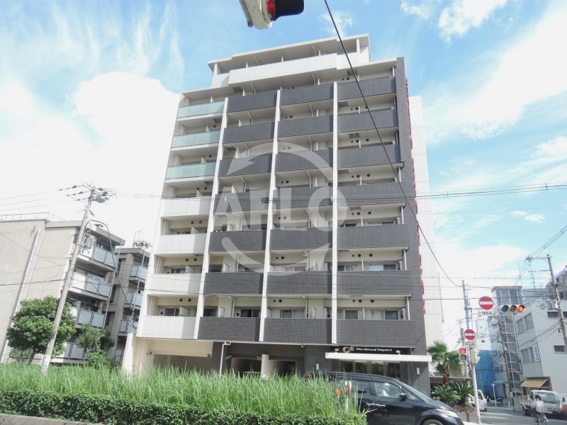 建物外観　ミリアン四天王寺夕陽丘II　外観