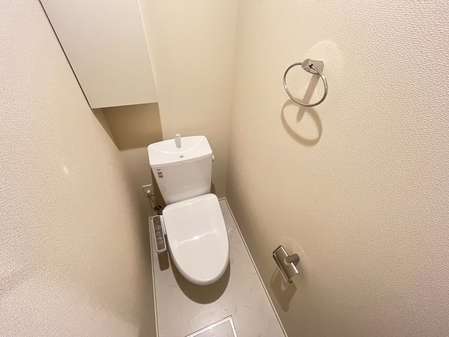 トイレ　同施工会社の別物件。参考写真です。