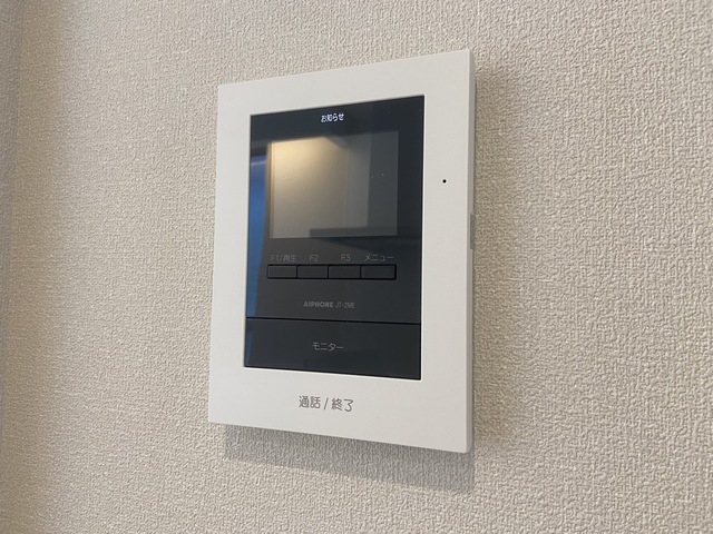 セキュリティ　同施工会社の別物件。参考写真です。