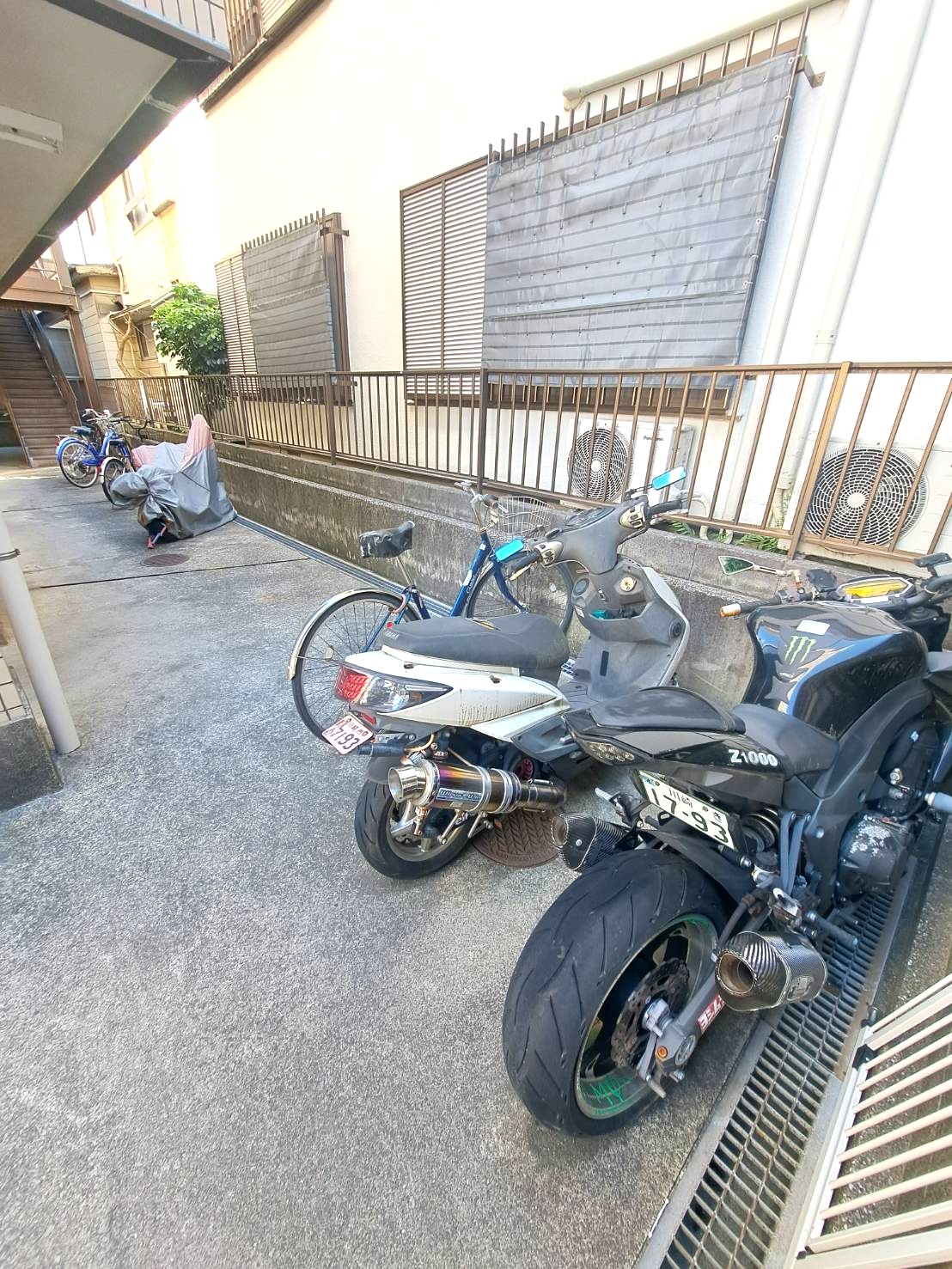 その他共有部分　駐輪場☆バイクも置けます☆