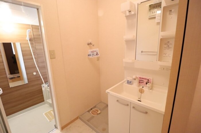 洗面設備　図面と現状に相違がある場合には現状を優先
