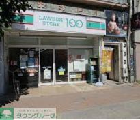 コンビニ　ローソンストア100亀島店（コンビニ）まで30m