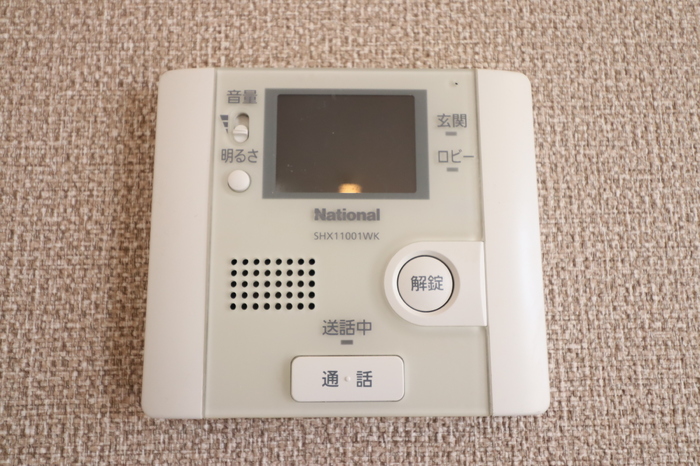 セキュリティ　ＴＶモニター付きインターホン