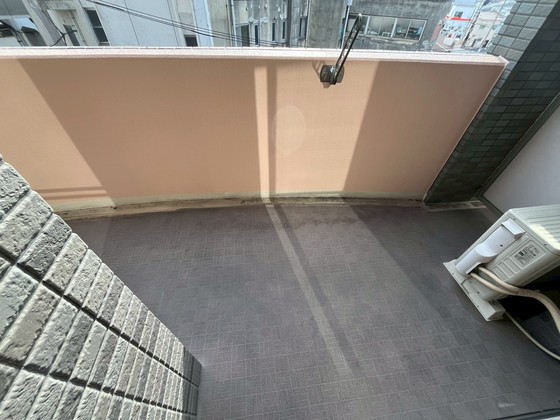 バルコニー　※別部屋の写真です