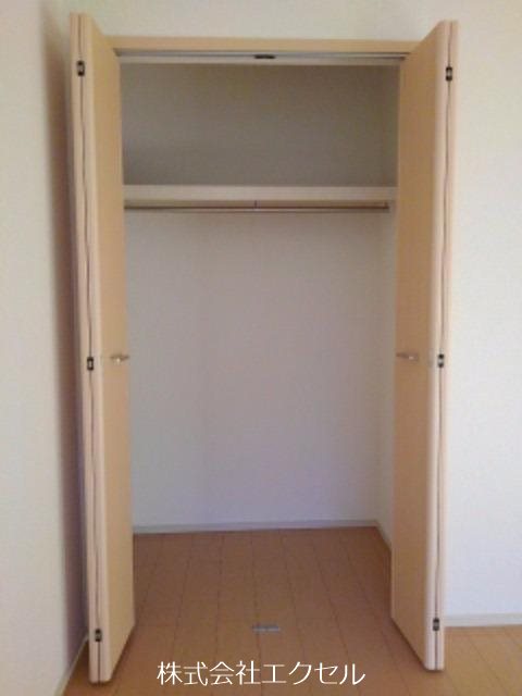 収納　クローゼットです。