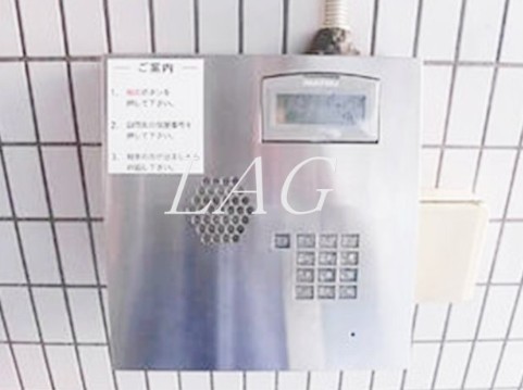 セキュリティ　オートロックです。