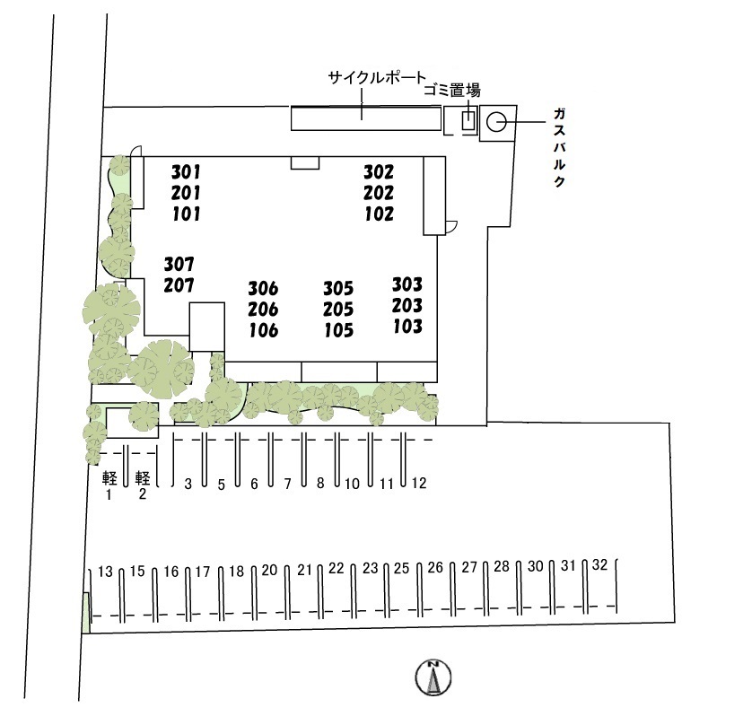 駐車場