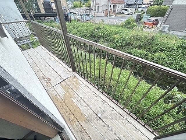 バルコニー　キッチン側
