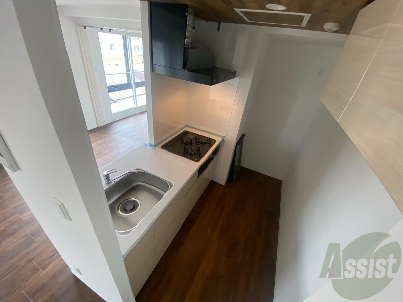 キッチン　システムキッチンなので、すぐお料理に使えます！