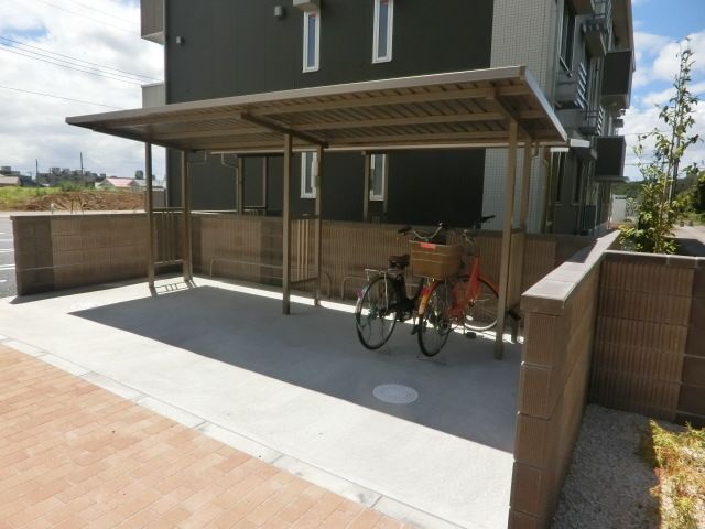 その他共有部分　便利な駐輪場です。