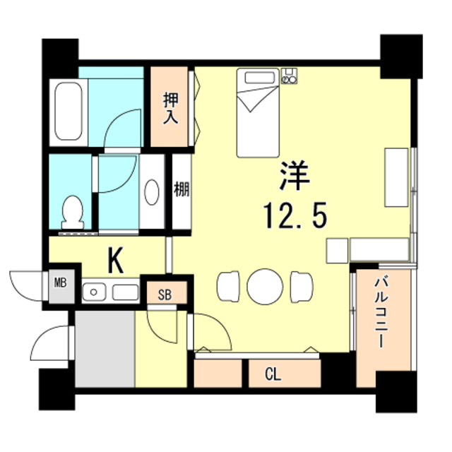 ルーア芦屋の間取り写真