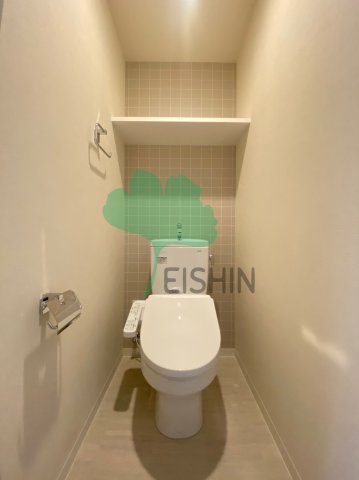 トイレ　清潔感のあるトイレです。