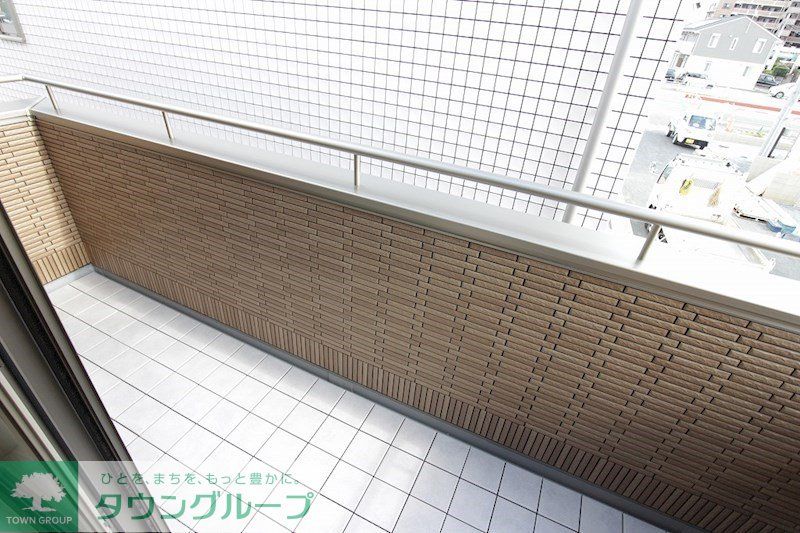 バルコニー　庭
