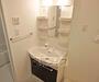 洗面設備　もちろん独立洗面台です