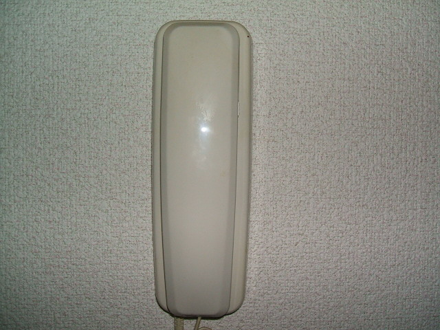 セキュリティ　インターホンです