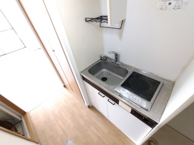 キッチン　シングルレバー設置