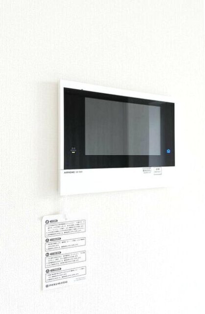セキュリティ　モニター付きインターホンです