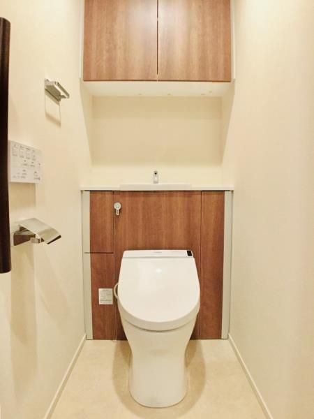 トイレ　ゆったりとした空間のトイレです