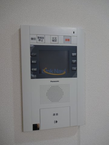 セキュリティ　モニター付きで安心