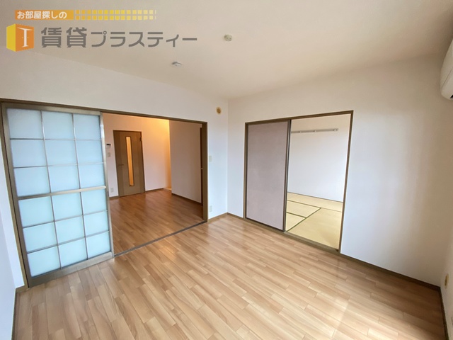 居室・リビング　居住空間を上手に分けれますね