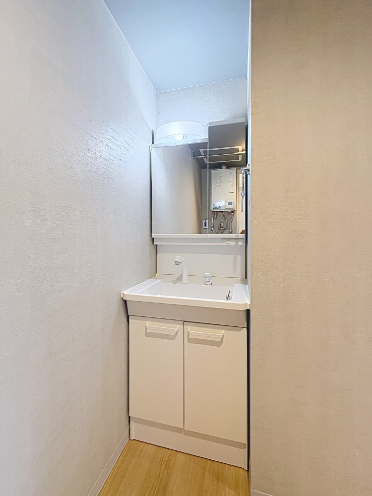 洗面設備　シャワードレッサー付きです！