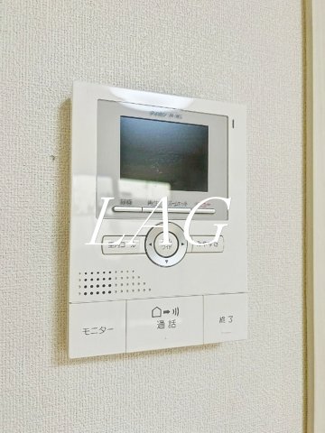 セキュリティ　モニター付きインターホンです。