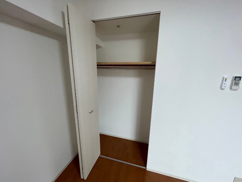 収納　クローゼットがあるのですっきり片付きそうです。