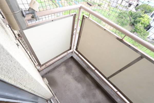 バルコニー　ビレッジハウスの同一物件・同一タイプの間取りの写真です