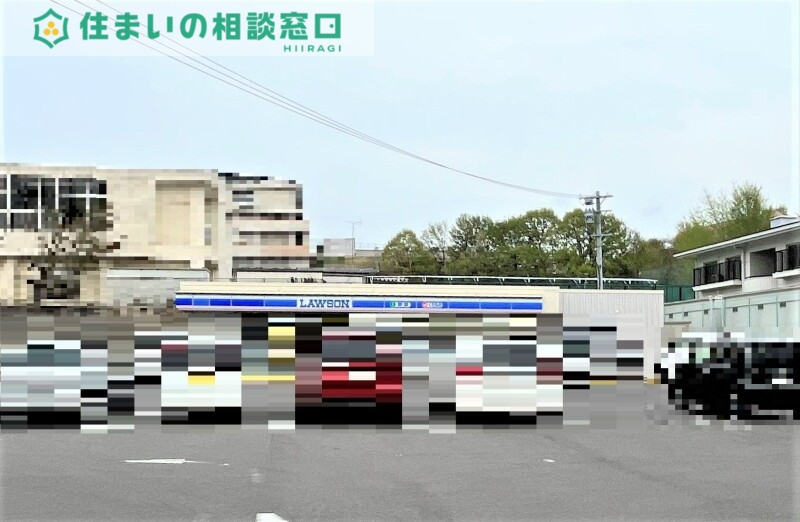 コンビニ　ローソン岡崎明大寺町店（コンビニ）まで297m