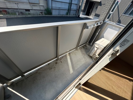 バルコニー　※別部屋の写真です