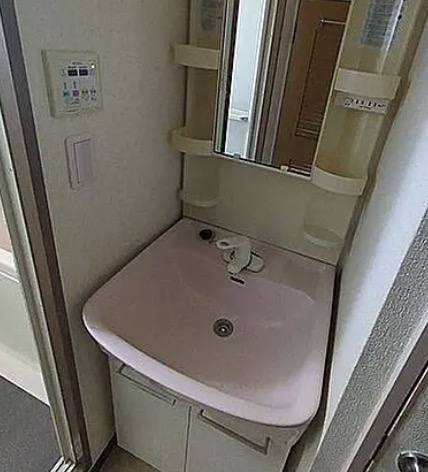 洗面設備　独立洗面台です。