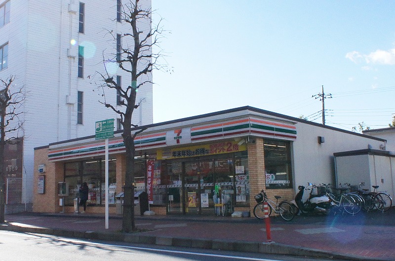 コンビニ　セブンイレブン 厚木旭町1丁目店（コンビニ）まで401m