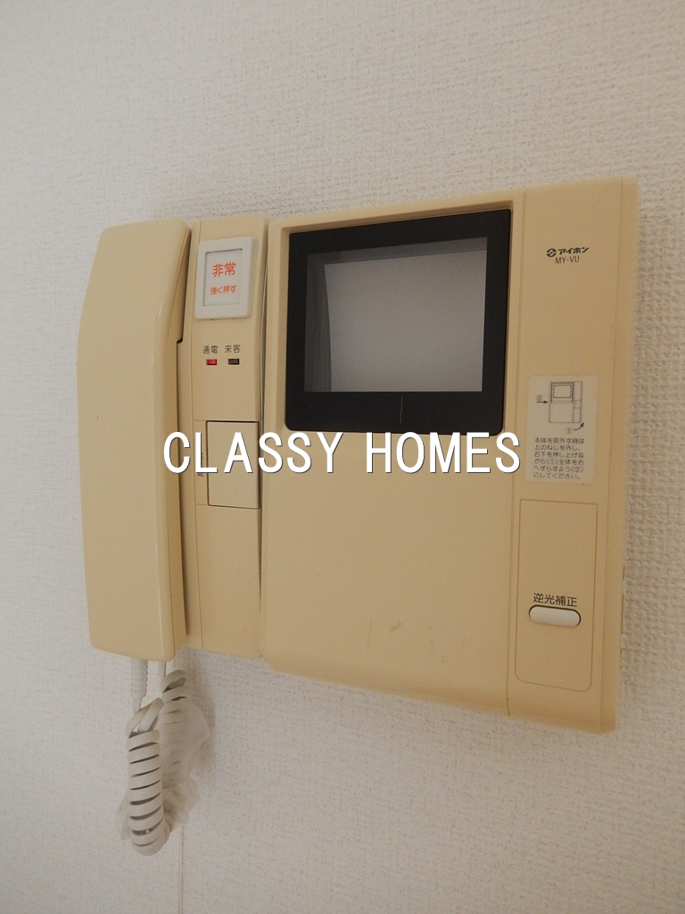セキュリティ　2001年竣工　分譲賃貸マンション：インターホン