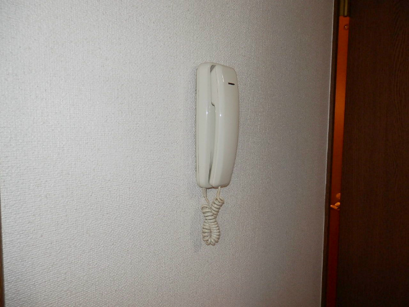 セキュリティ　インターホン完備です。
