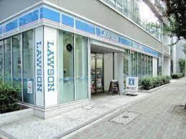 コンビニ　ローソン日本橋蛎殻町一丁目店（コンビニ）まで570m