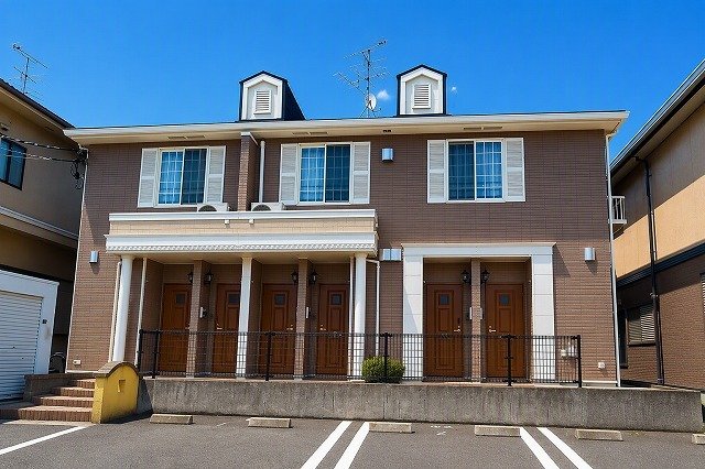 建物外観　落ち着いた雰囲気の外観です