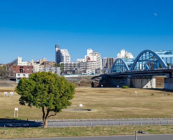 公園　多摩川丸子橋緑地（公園）まで1371m