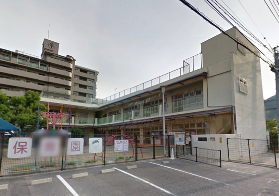 幼稚園・保育園　戸坂保育園（幼稚園・保育園）まで493m