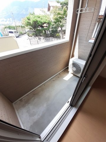 バルコニー　広々としたバルコニーです